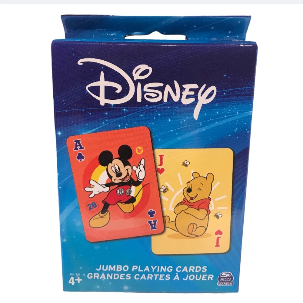 ⭐️Free⭐️With Purchase Disney Jumbo Playing Cards Please Add To Your Bundle